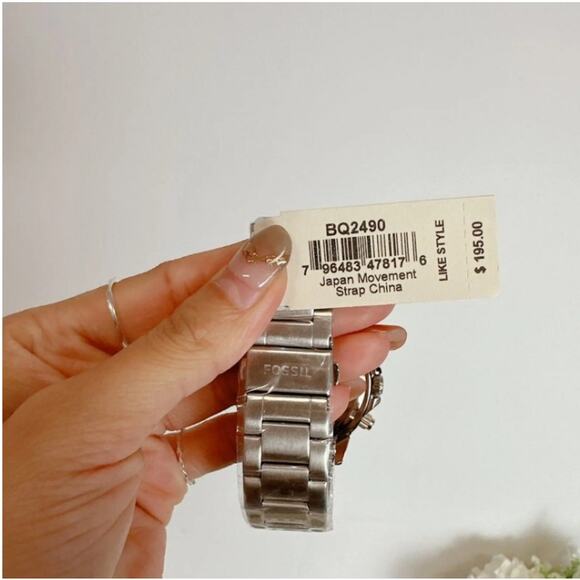 Fossil BQ2490 Bannon Multifunction Stainless Steel Watch - Picture 6 of 6